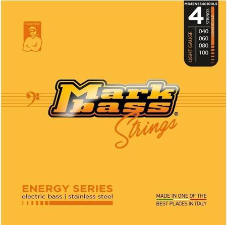 Markbass Energy 040-100 - Struny do gitary basowej 4-strunowej