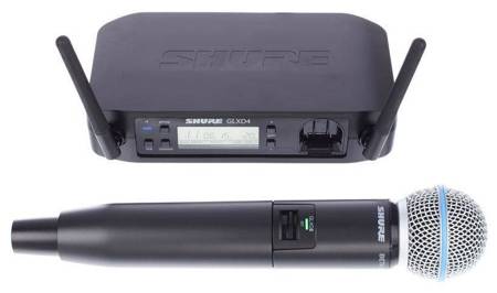 Shure GLXD 24E/Beta 58 - zestaw mikrofonowy